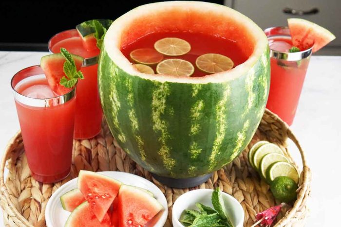 Watermelon agua fresca